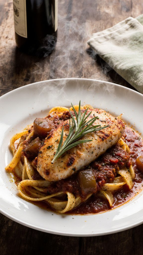 rustic chicken cacciatore recipe