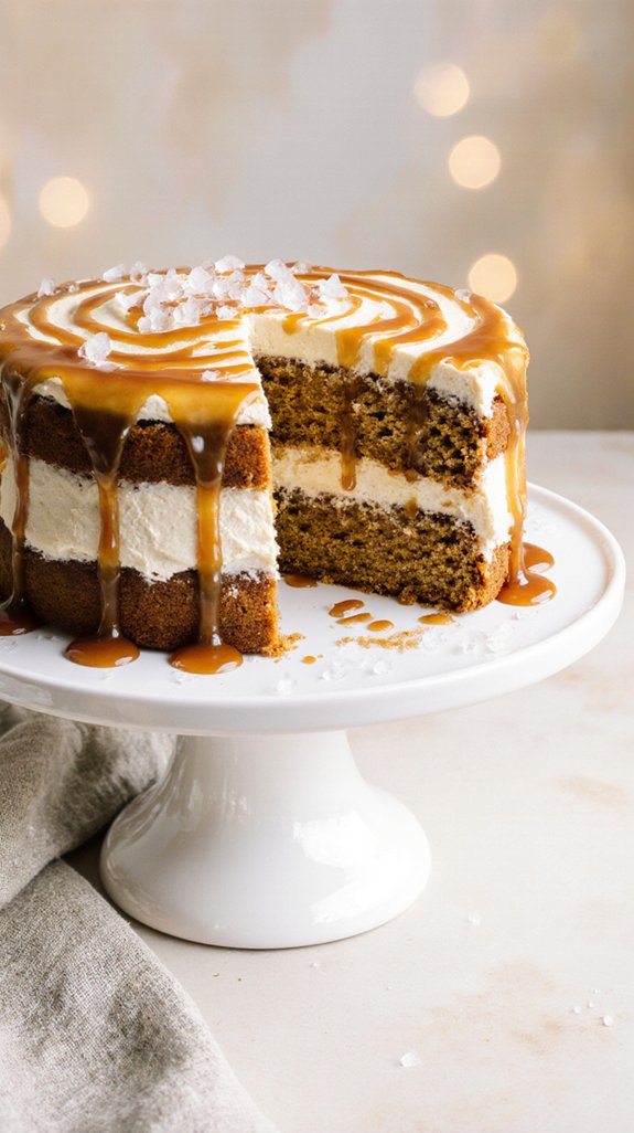 salted caramel cake recipe