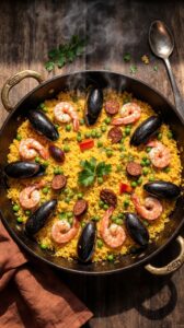savor authentic spanish paella
