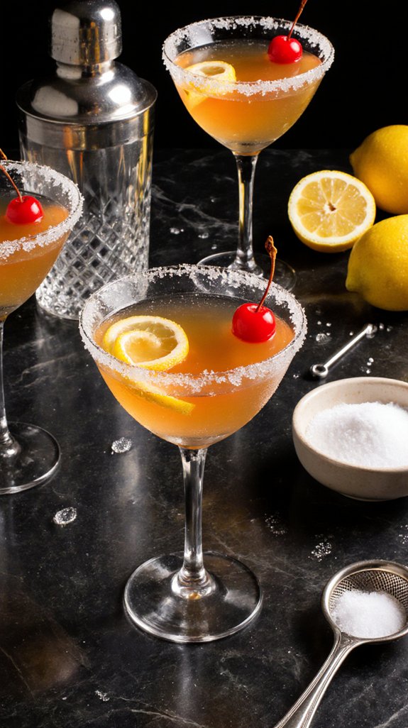 savor classic sidecar cocktail
