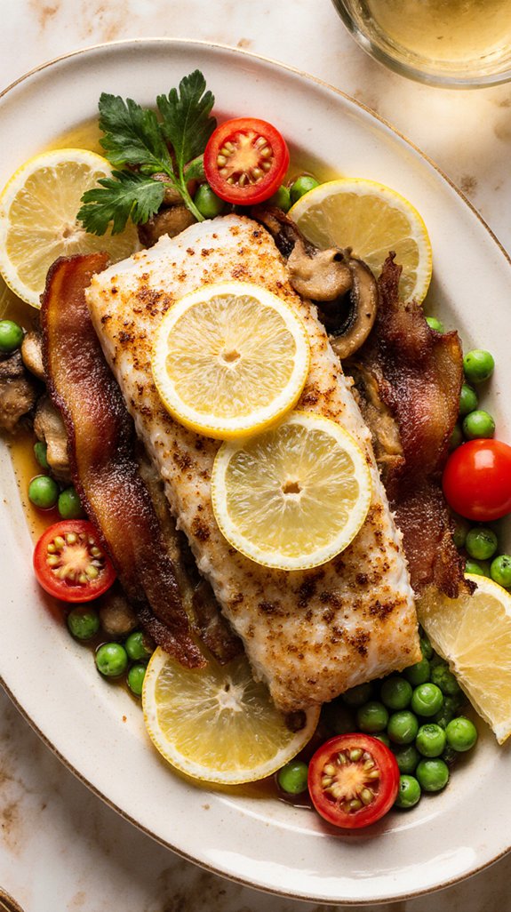 savory baked cod recipe