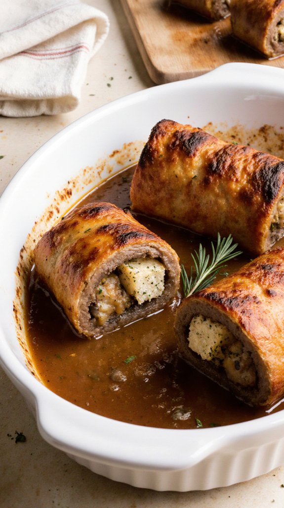savory burger rollup recipe