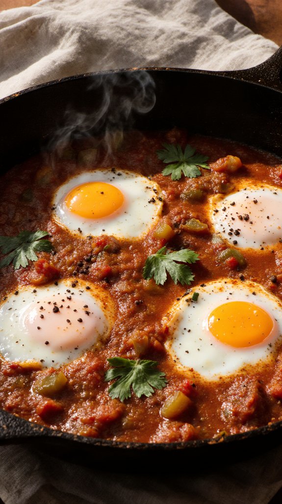 savory shakshuka with richness