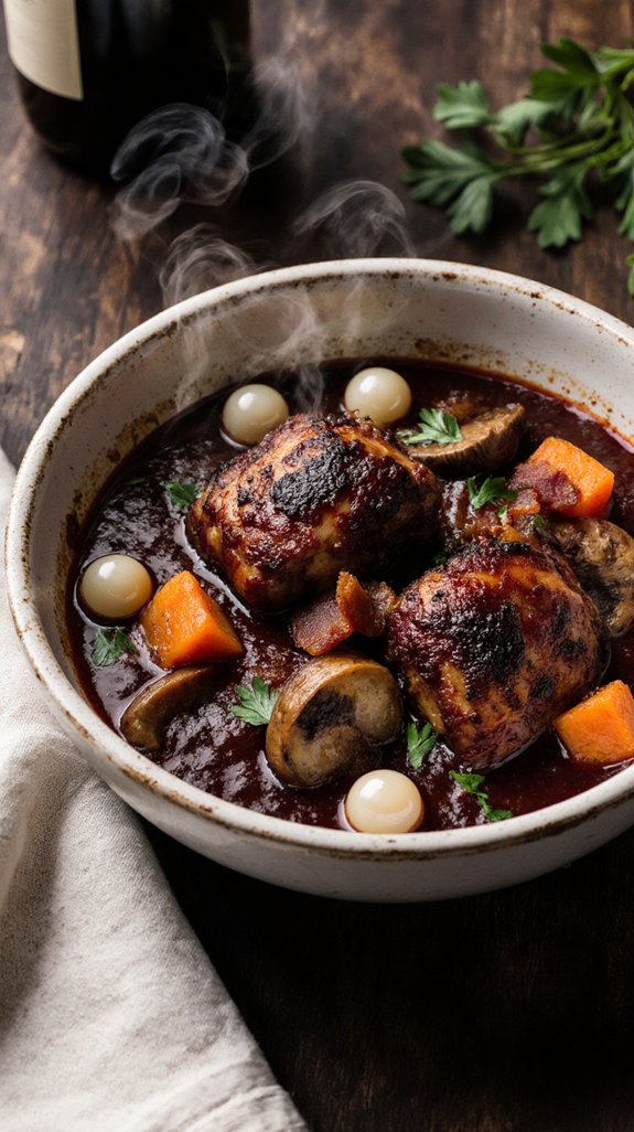 savory sides for coq au vin
