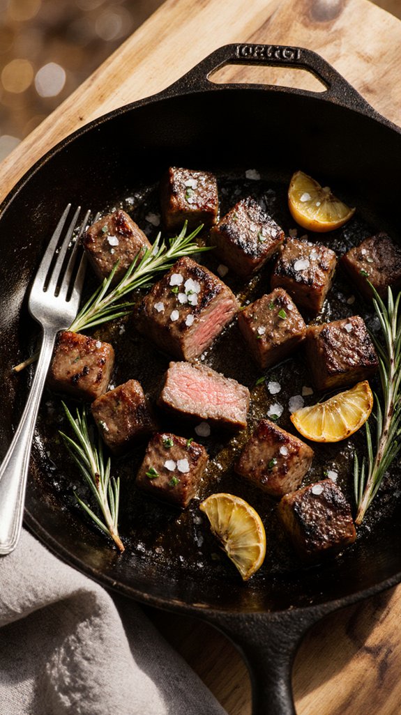 savory steak bites recipe