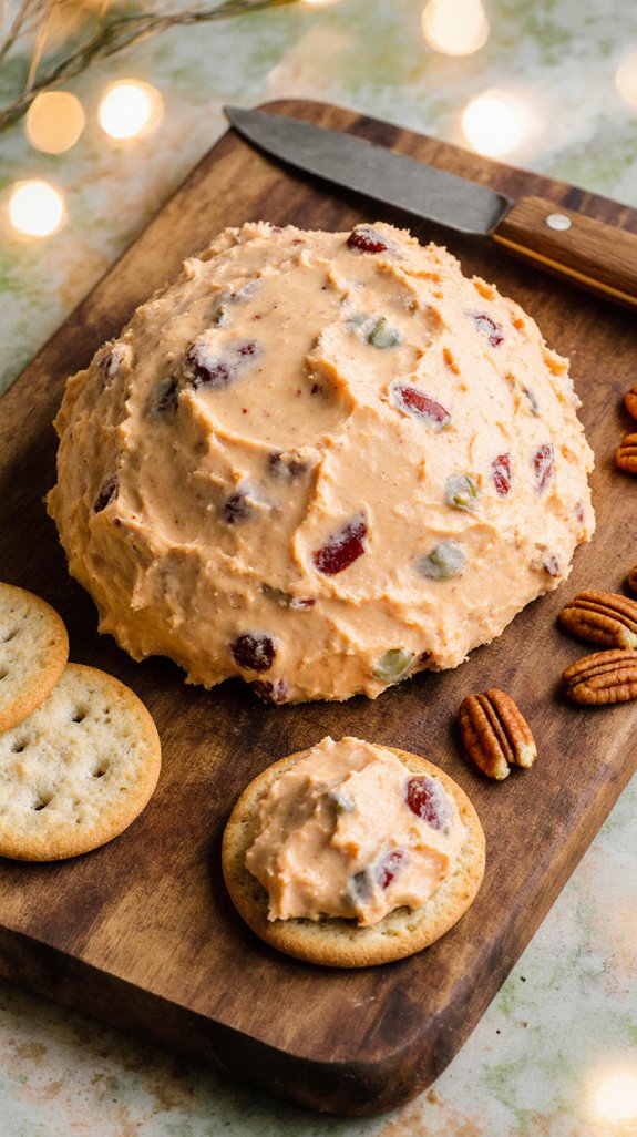 serve with crackers veggies