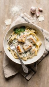 simple creamy chicken alfredo