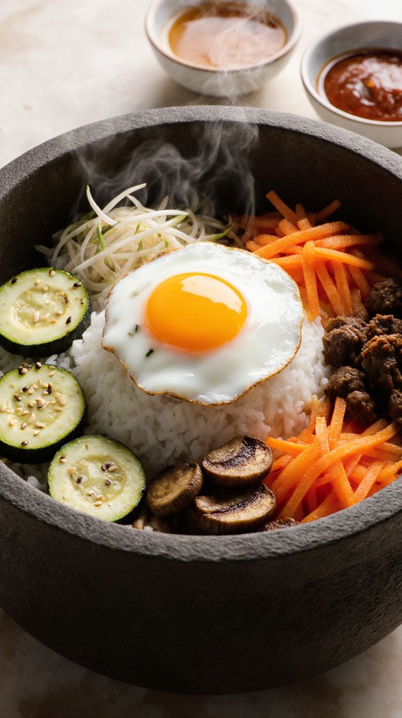 simple sides for bibimbap