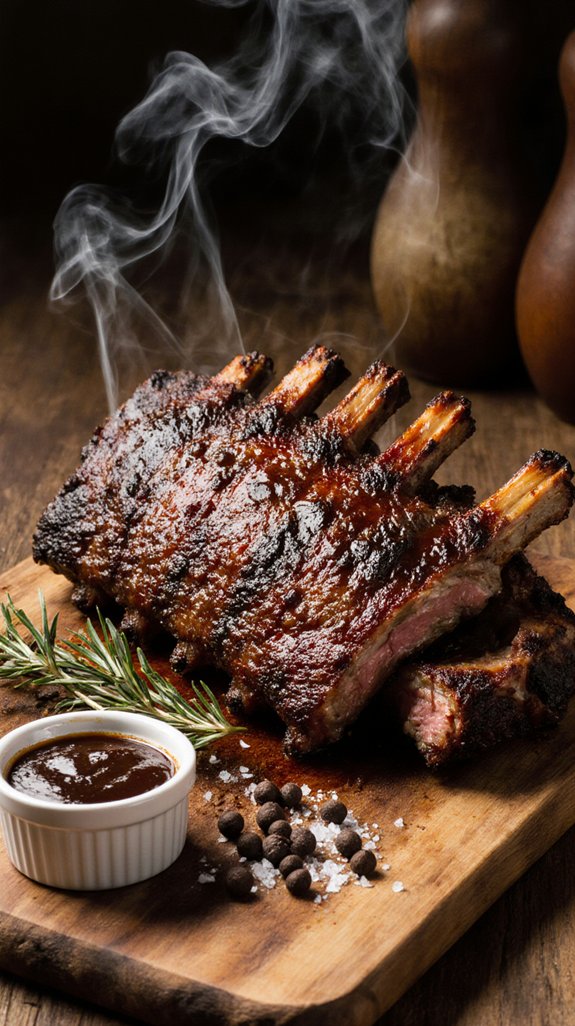 slow smoked tender beef ribs