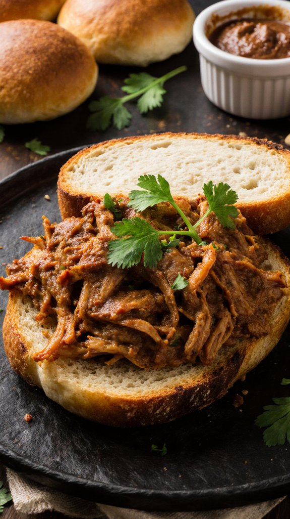 smoky ancho chicken sandwich