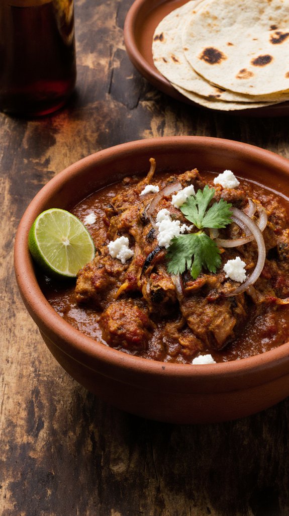 smoky complex chicken tinga