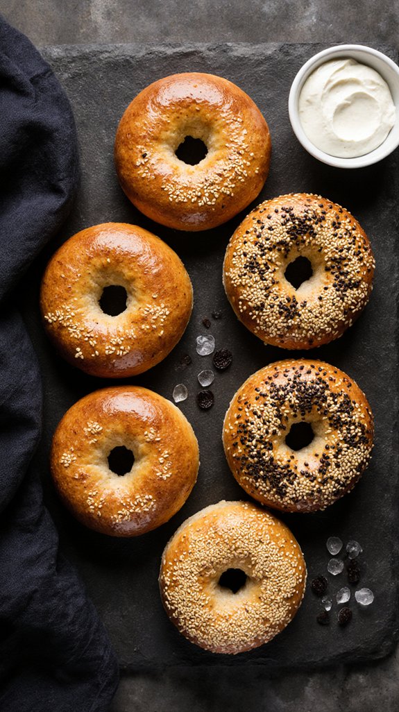 sourdough bagel baking guide