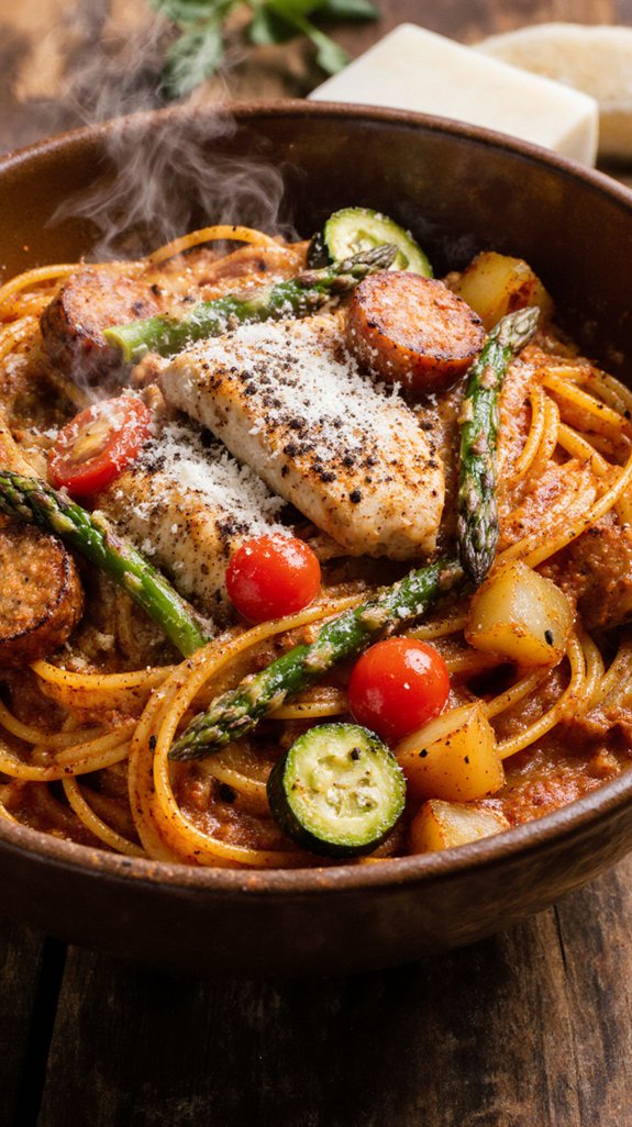 spicy cajun pasta recipe