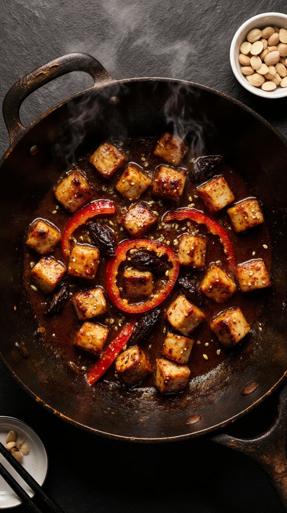 spicy kung pao chicken