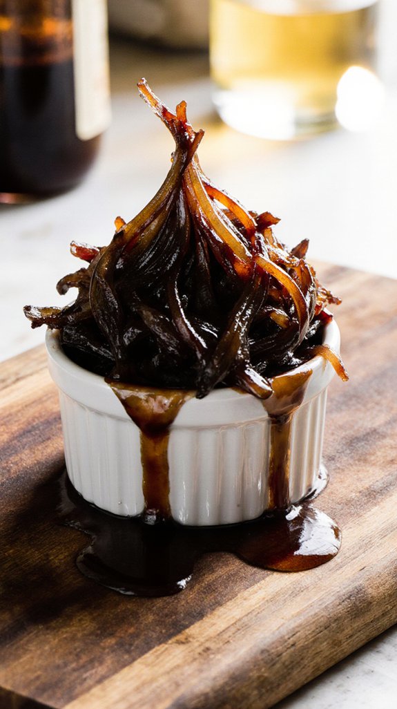 sweet balsamic caramelized onions