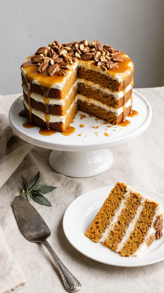 sweet potato cream cheese cake