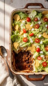 taco casserole recipe delight