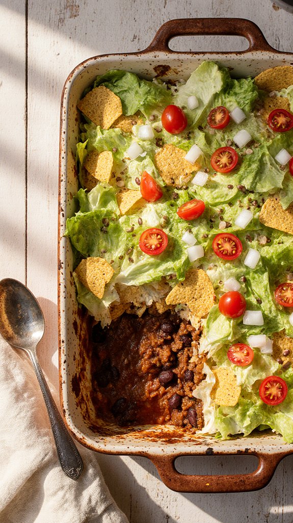 taco casserole recipe delight