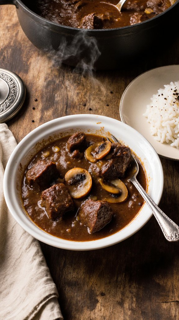 tender beef comfort food