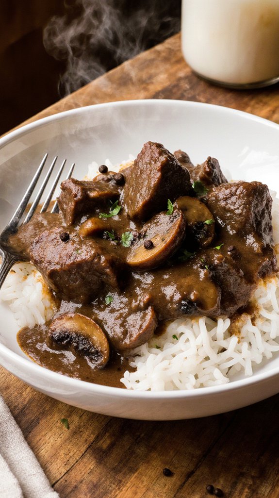 tender beef tips recipe