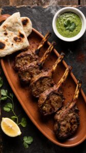 tender marinated lamb chops