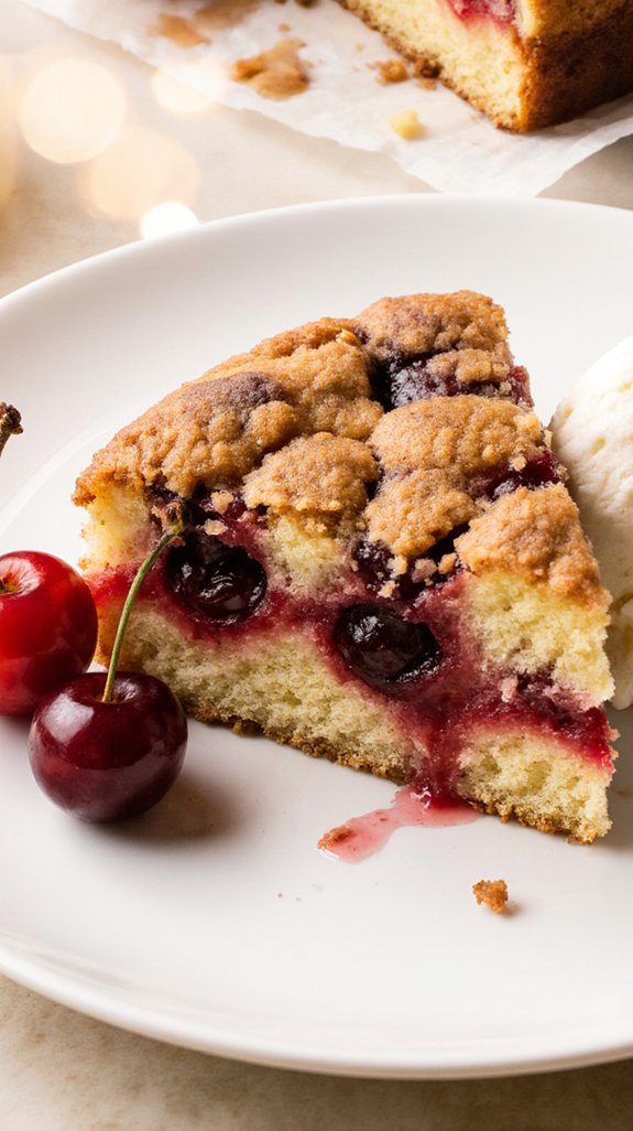 three ingredient cherry dump cake