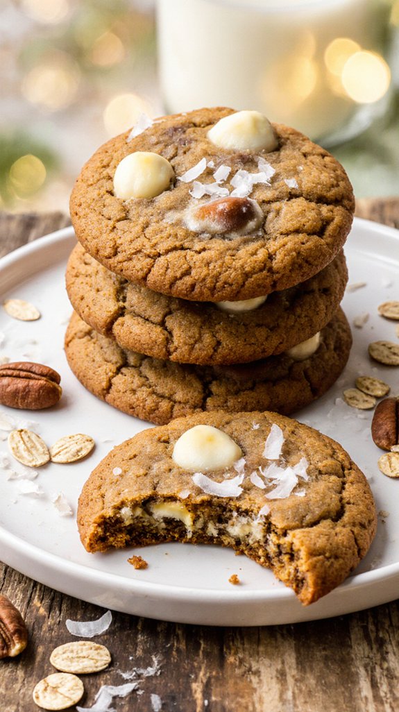 tropical macadamia coconut crisps