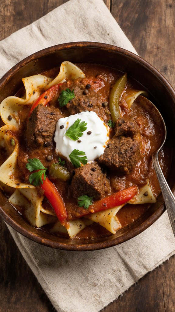 warm and comforting stew