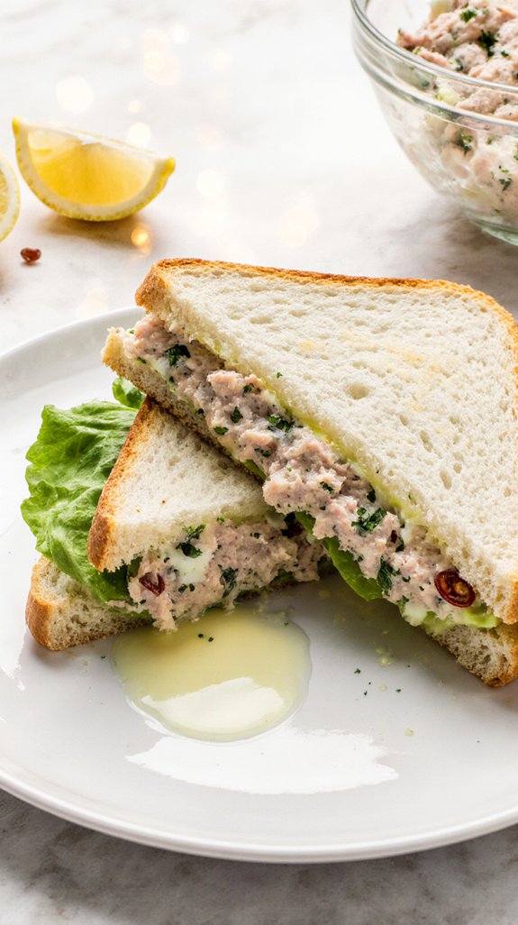zesty tuna sandwich recipe