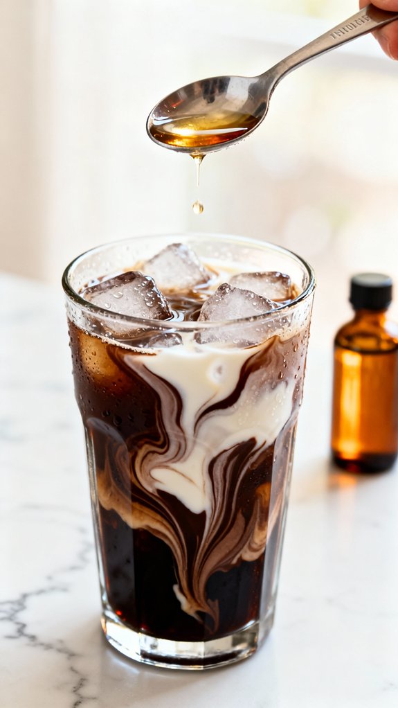 add half teaspoon almond