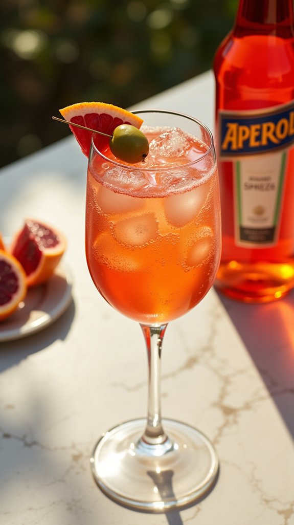 aperol spritz with orange juice