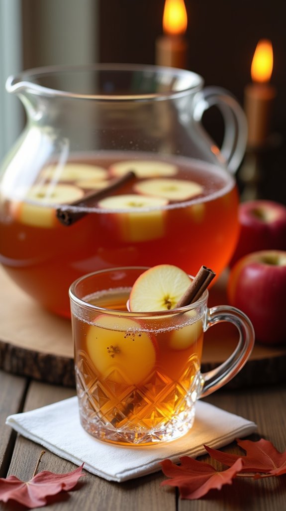 autumn inspired soju punch