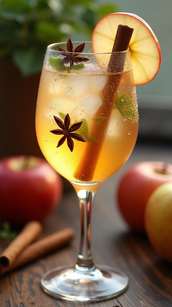 autumn inspired spritz cocktail delight