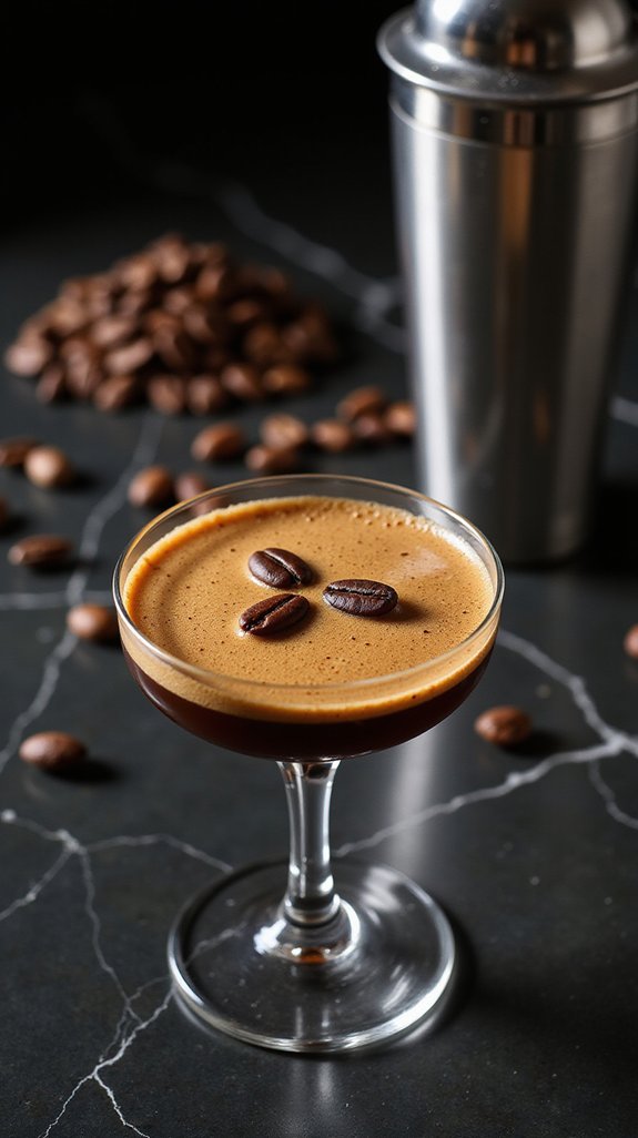 balanced sophisticated coffee cocktail