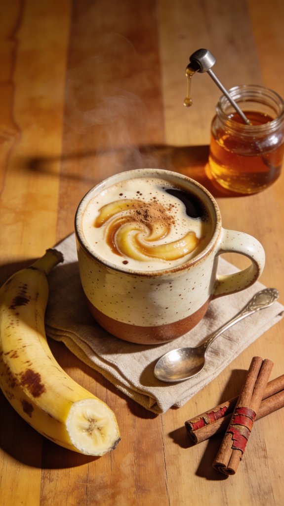 banana bread flavored latte