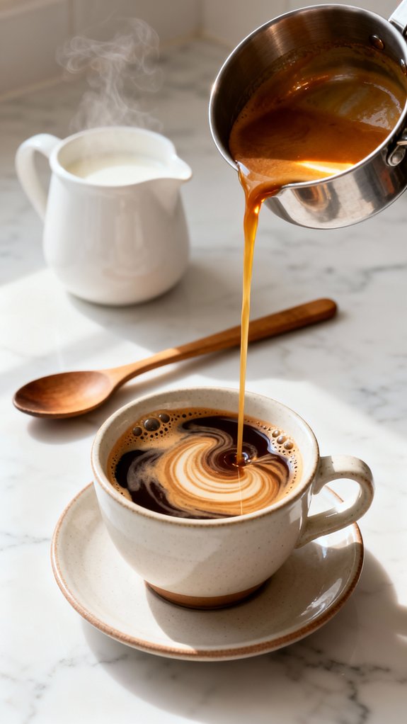 blend espresso butter milk