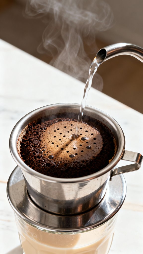 bloom coffee for better extraction