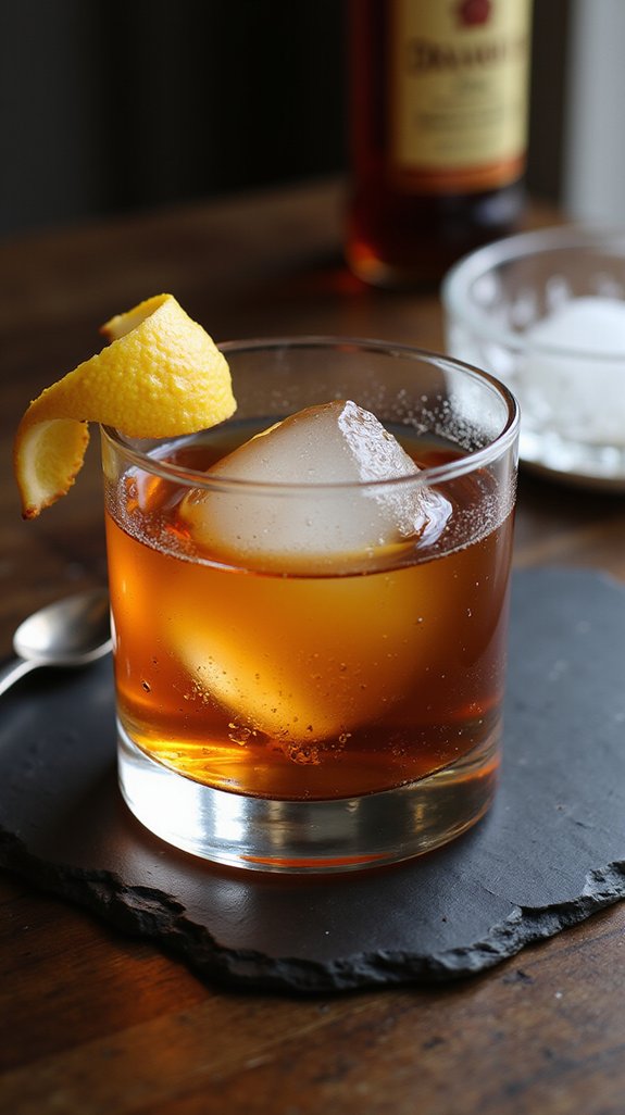 bold dark liquor cocktails