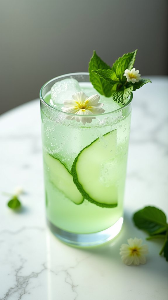 botanical elegance in cocktails