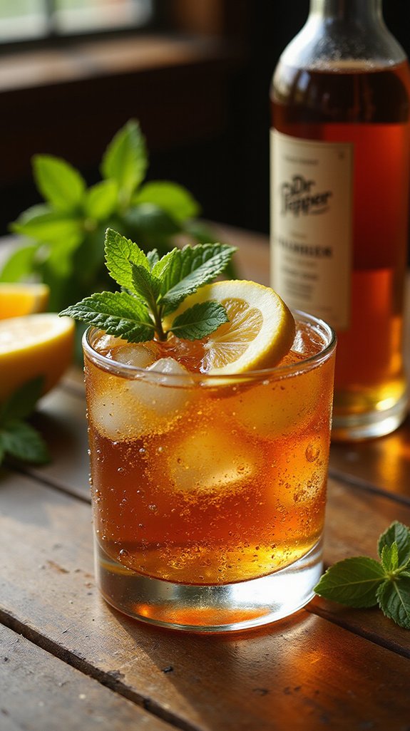 bourbon dr pepper sophistication