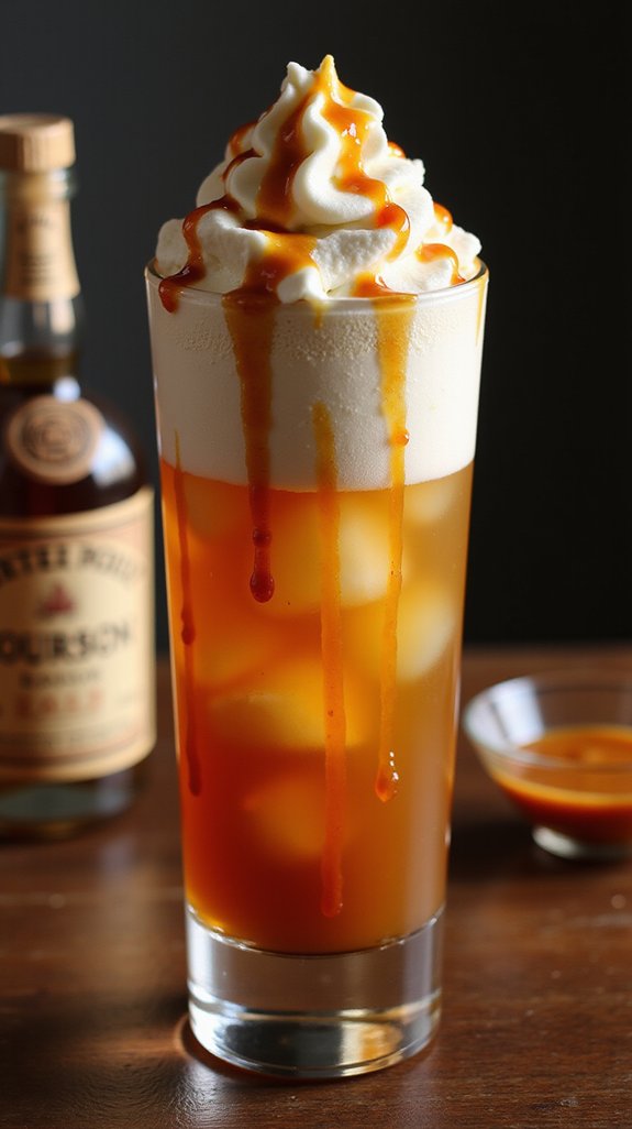 bourbon infused nostalgic cocktail