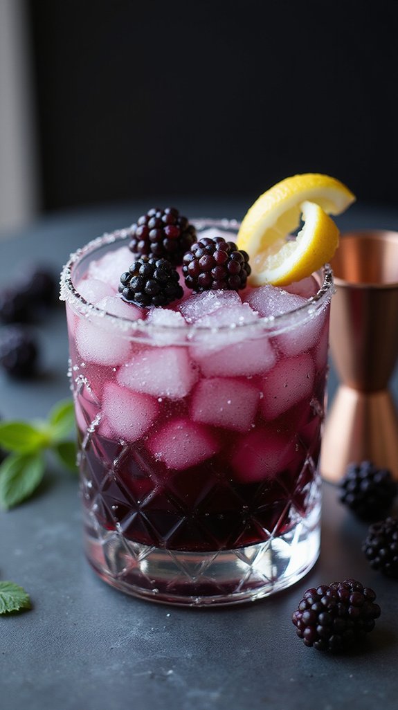 bramble sophisticated gin cocktail