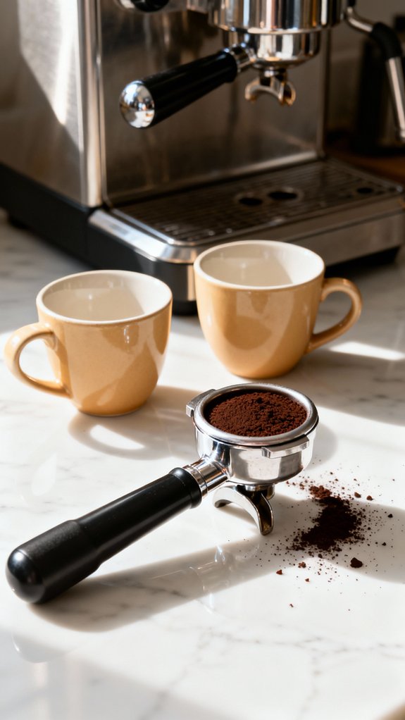 brew espresso before mixing