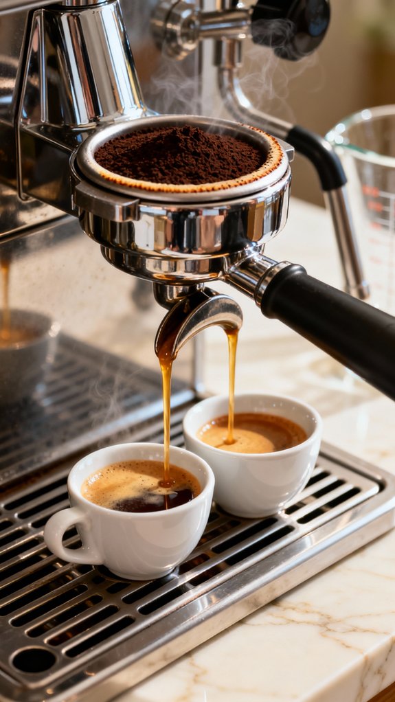 brew espresso before preparation