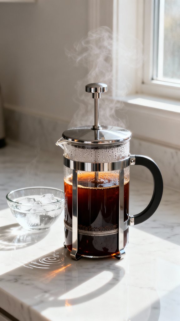 brew strong coffee cool