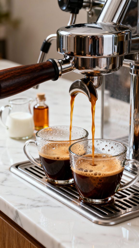 brew strong espresso shots