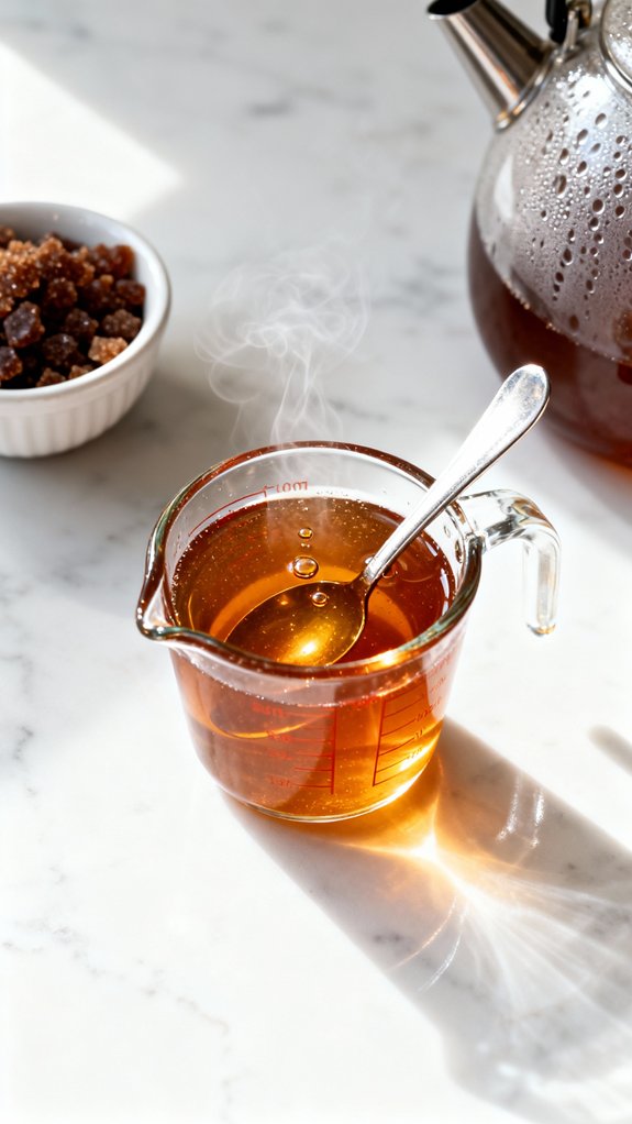brown sugar syrup preparation