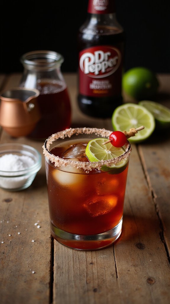 cherry vanilla fusion cocktail