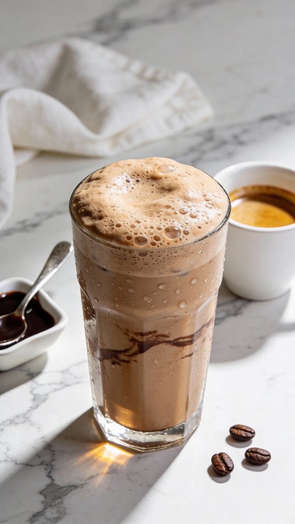 chilled mocha coffee blend