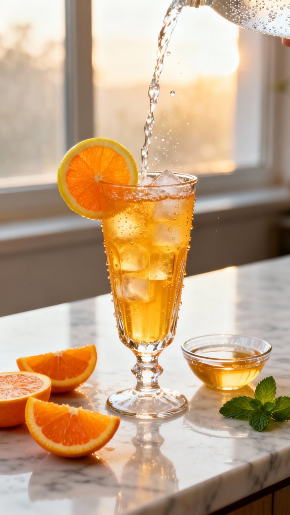 citrus mocktail with versatility